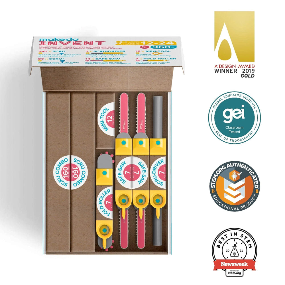 Makedo Invent Kit by Makedo - The Pi Hut