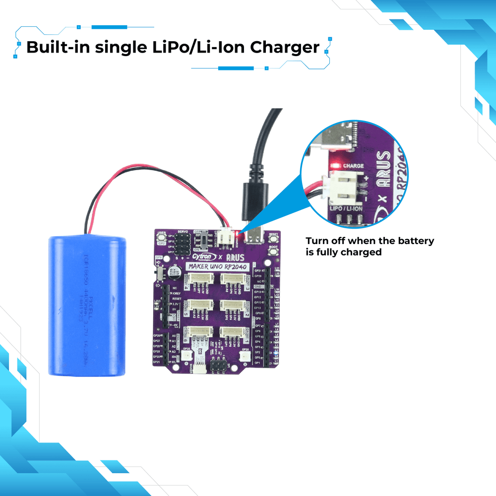 Maker Uno RP2040 by Cytron - The Pi Hut