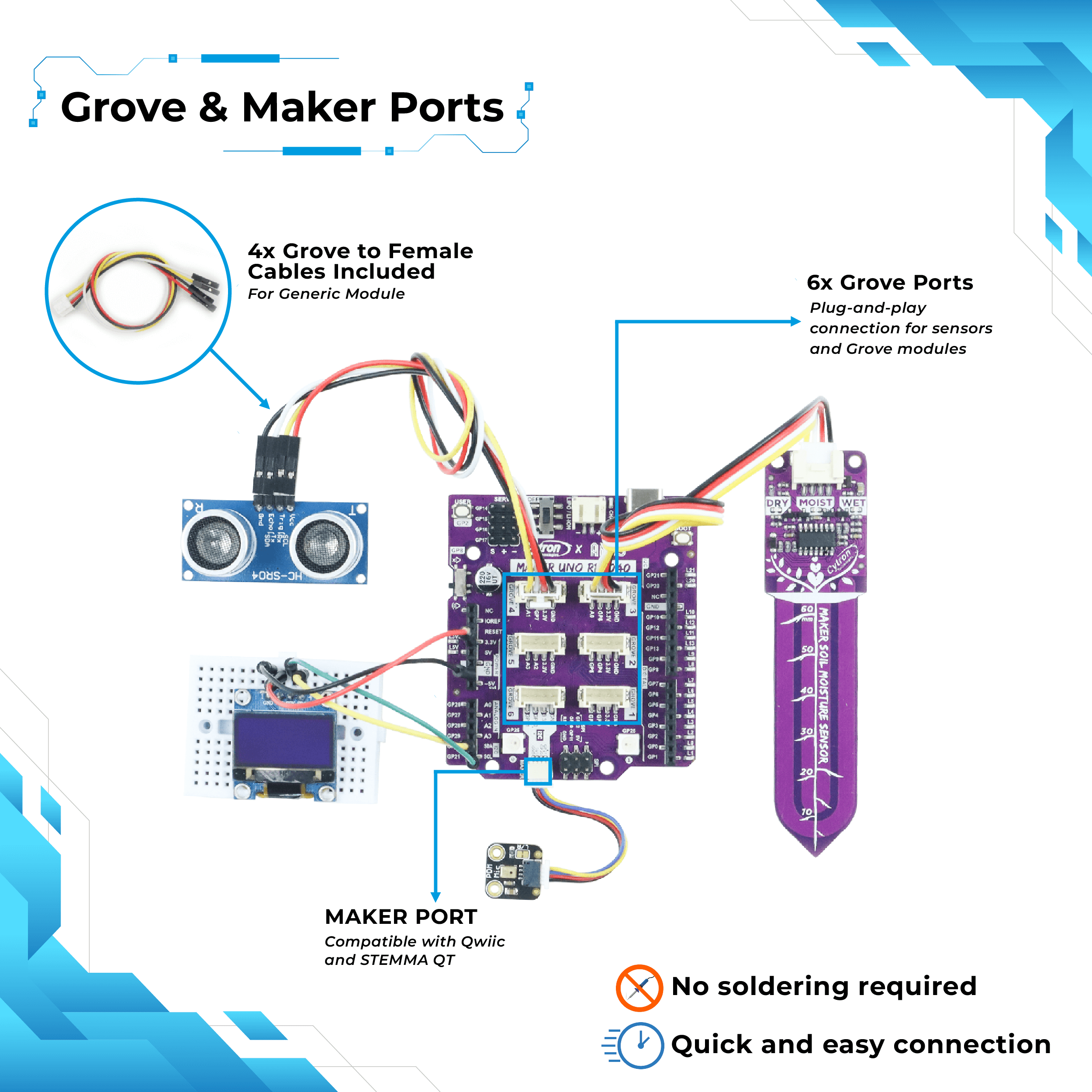 Maker Uno RP2040 by Cytron - The Pi Hut