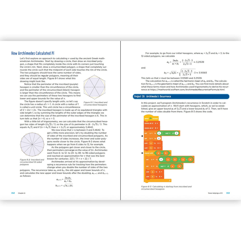 Math Hacks for Scratch by No Starch Press - The Pi Hut