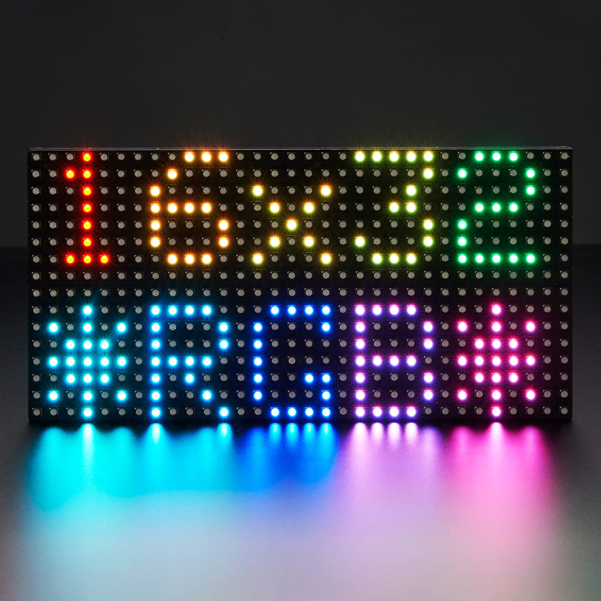 Medium 16 x 32 RGB LED matrix panel - 6mm Pitch by Adafruit - The Pi Hut