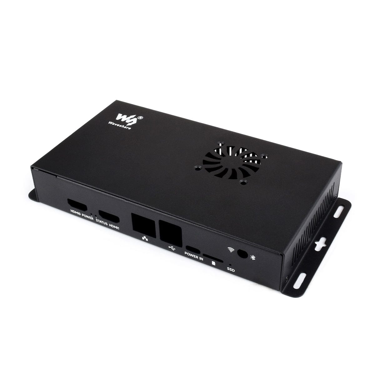 Metal Case for Raspberry Pi Compute Module 5 IO Board by Waveshare - The Pi Hut