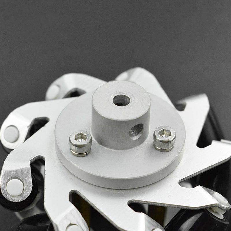 Metal Mecanum Wheel with Motor Shaft Coupling (65mm) - Right by DFRobot - The Pi Hut