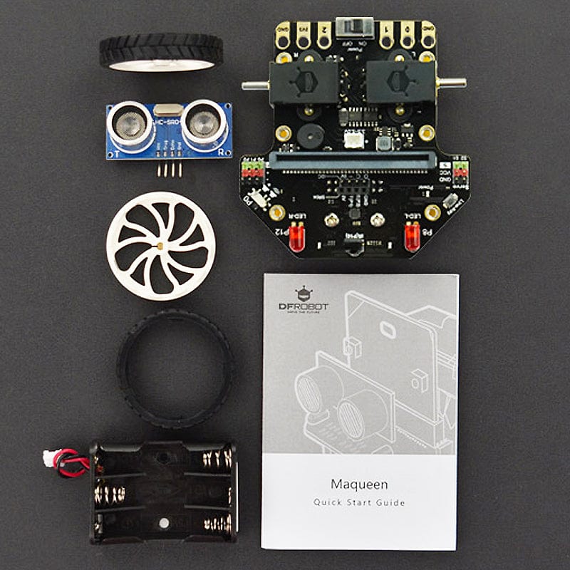 micro:Maqueen Lite - Educational Robot Platform for micro:bit - The Pi Hut