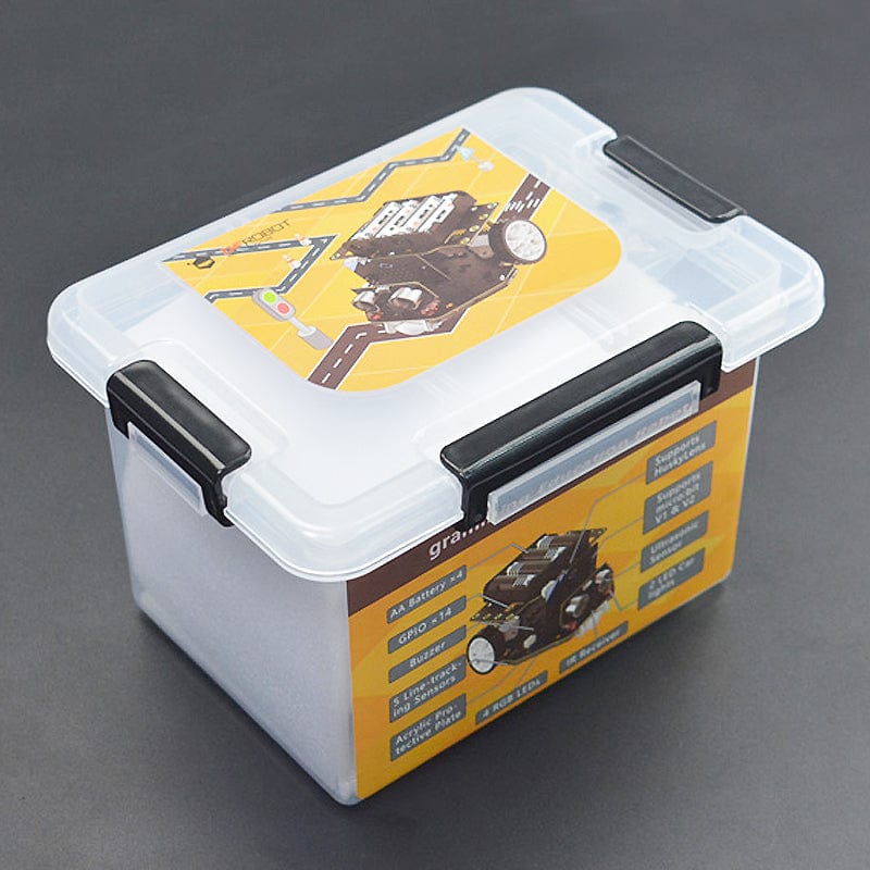 micro:Maqueen Plus V2 (AA Battery) - Advanced STEM Education Robot for micro:bit by DFRobot - The Pi Hut