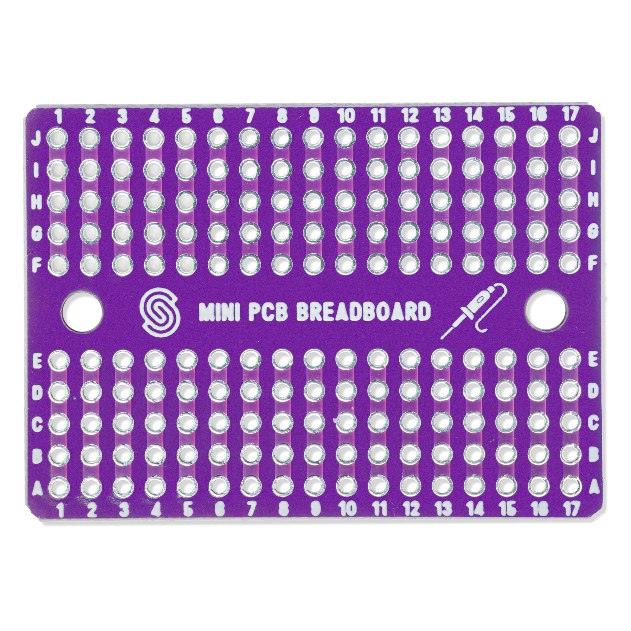 Mini PCB Breadboard/Protoboard by Soldered Electronics - The Pi Hut