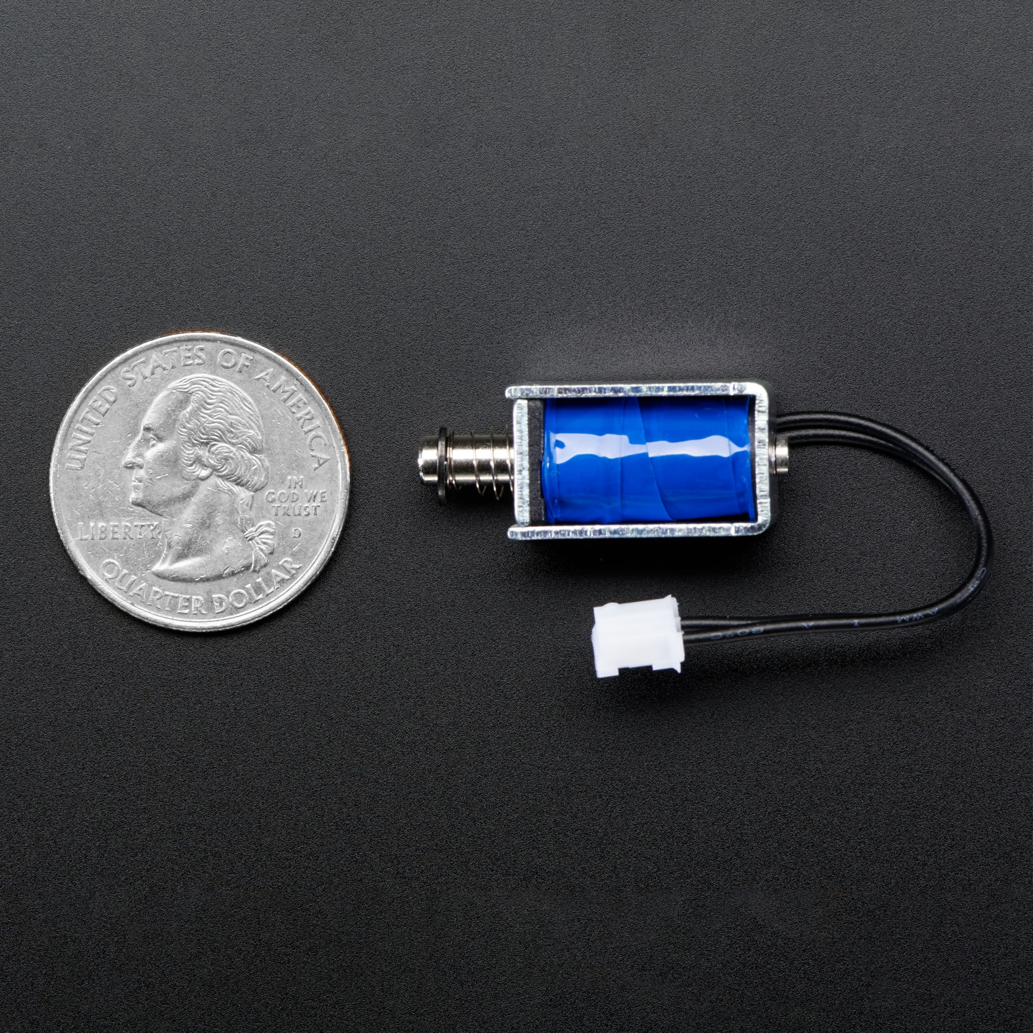 Mini Push-Pull Solenoid - 5V by Adafruit - The Pi Hut