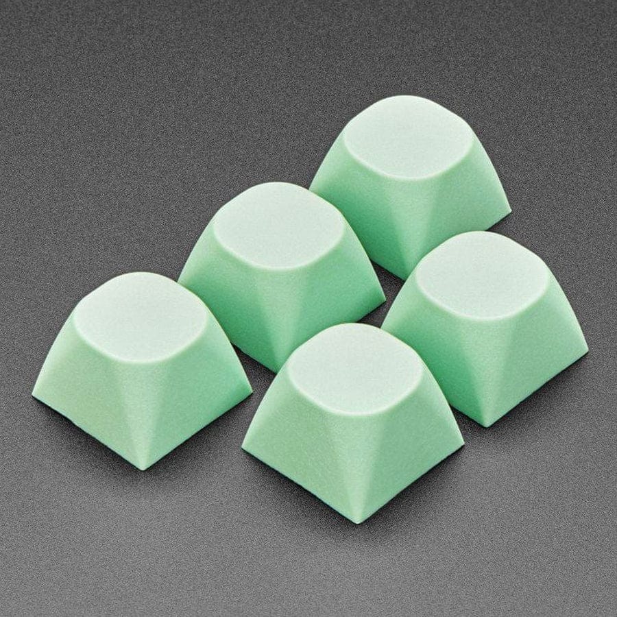 Mint Green MA Keycaps for MX Compatible Switches - 5 pack by The Pi Hut - The Pi Hut