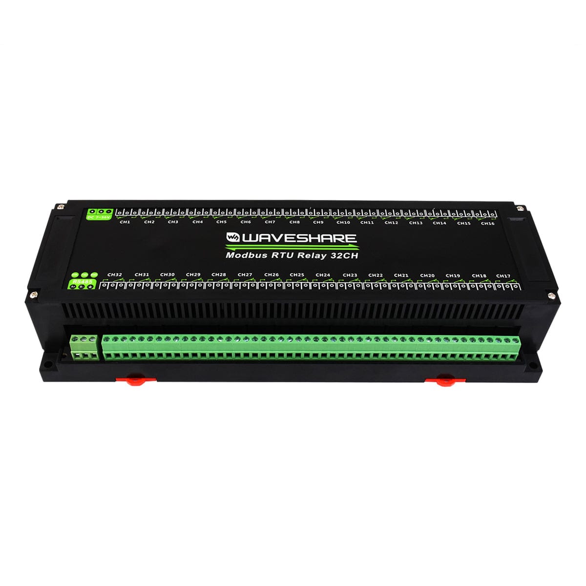 Modbus RTU 32-Channel Relay Module by Waveshare - The Pi Hut