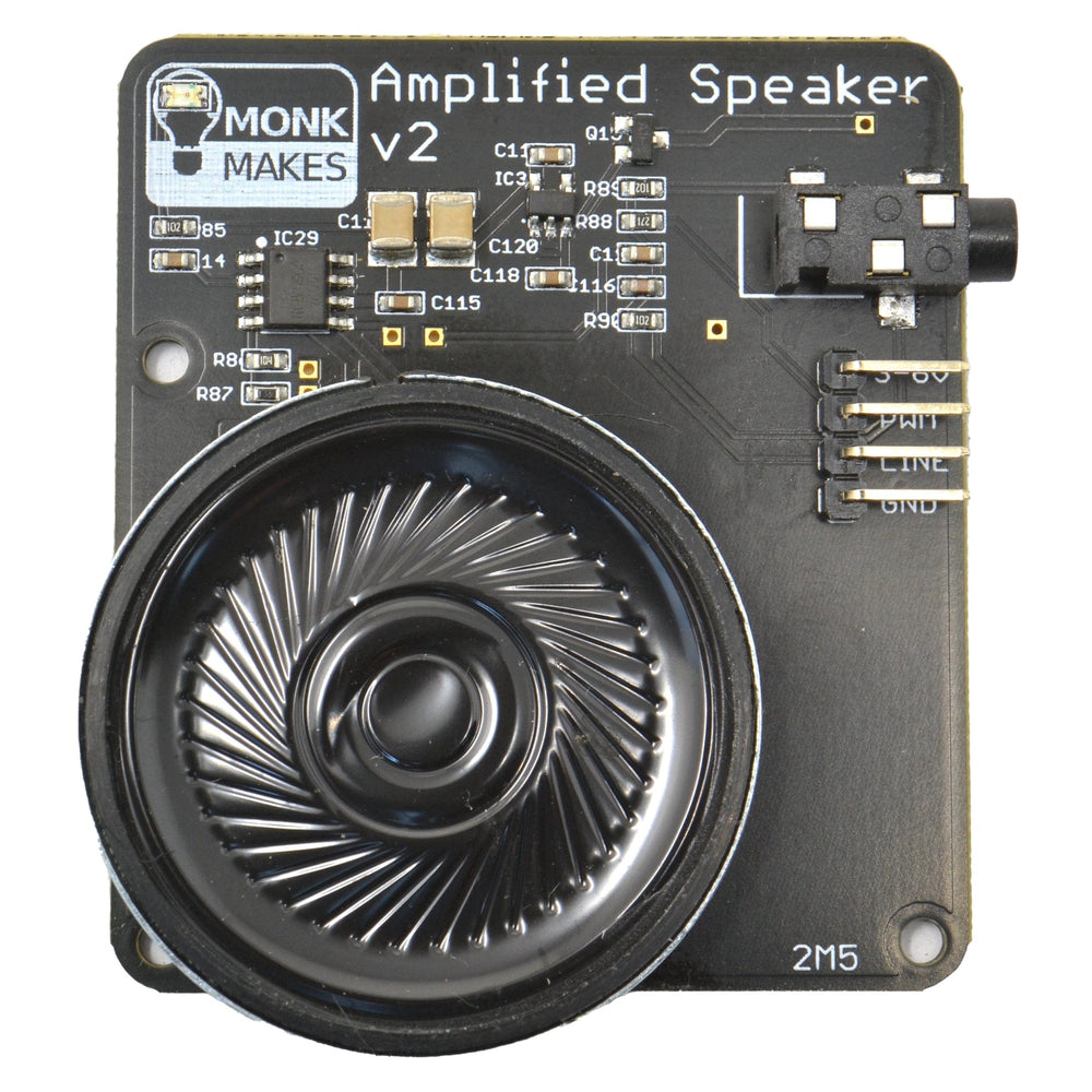 Monk Makes Amplified Speaker 2 by Monk Makes - The Pi Hut