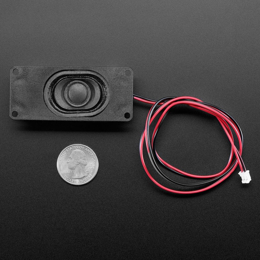 Mono Enclosed Speaker - 1W 8 Ohm by Adafruit - The Pi Hut