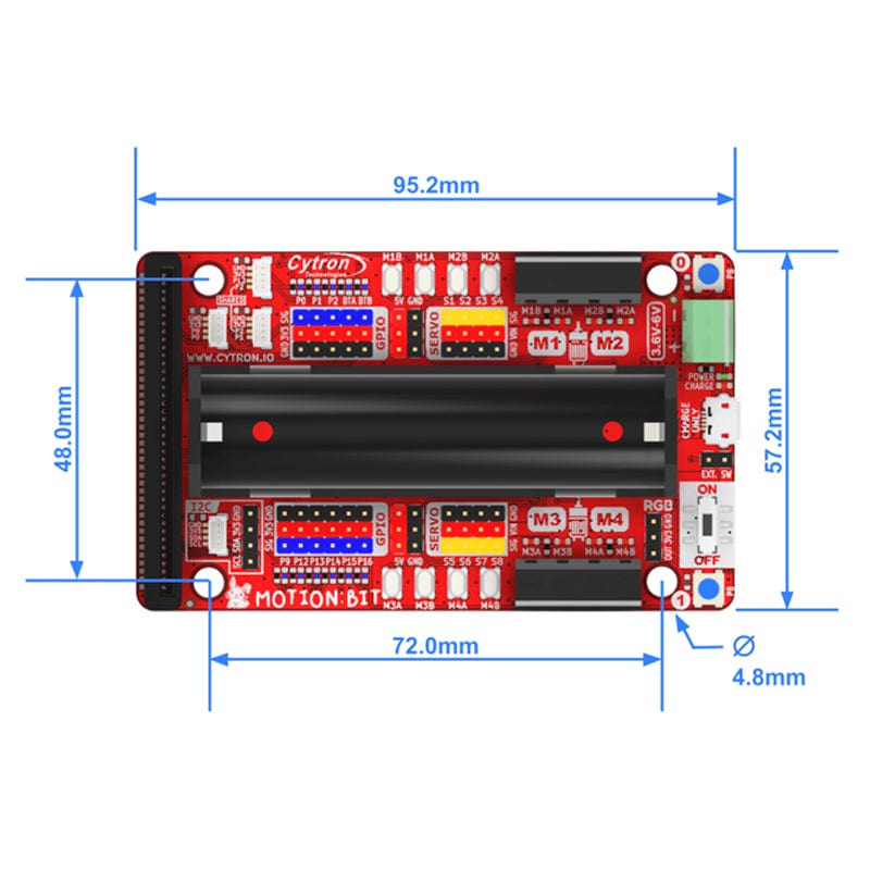 MOTION:BIT for micro:bit by Cytron - The Pi Hut