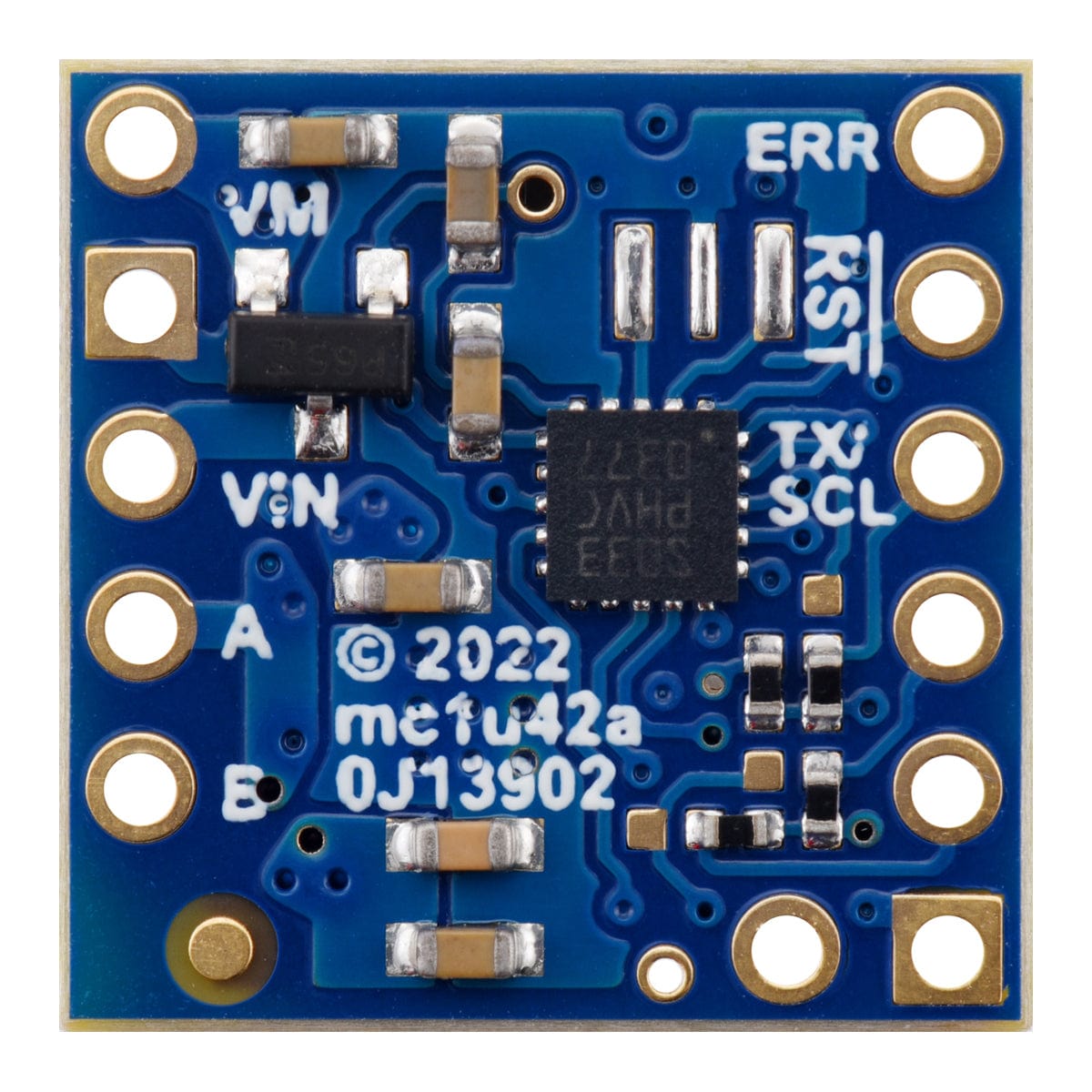 Motoron M1T256 Single I²C Motor Controller (Pins Pre-soldered) by Pololu - The Pi Hut