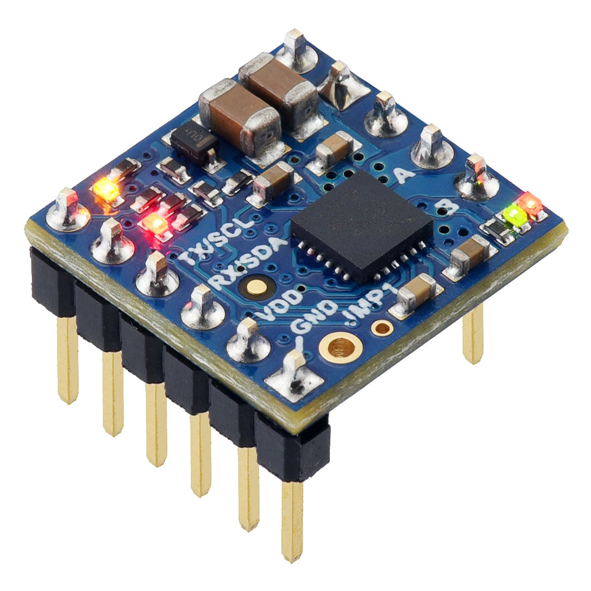 Motoron M1T256 Single I²C Motor Controller (Pins Pre-soldered) by Pololu - The Pi Hut