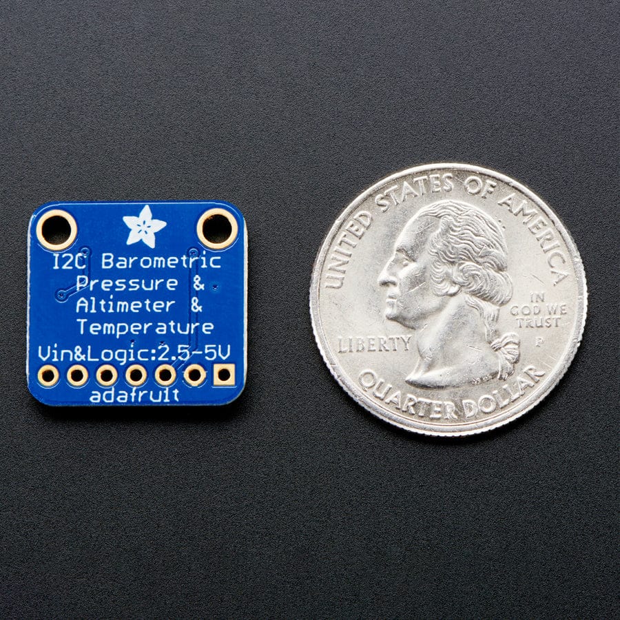 MPL3115A2 - I2C Barometric Pressure/Altitude/Temperature Sensor by Adafruit - The Pi Hut