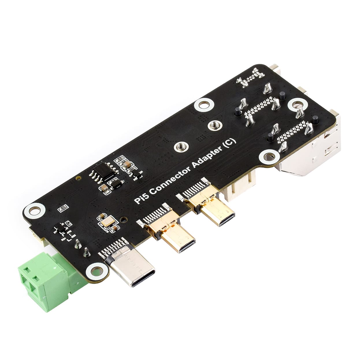 Multifunctional Adapter (C) with M.2 Socket for Raspberry Pi 5 by Waveshare - The Pi Hut