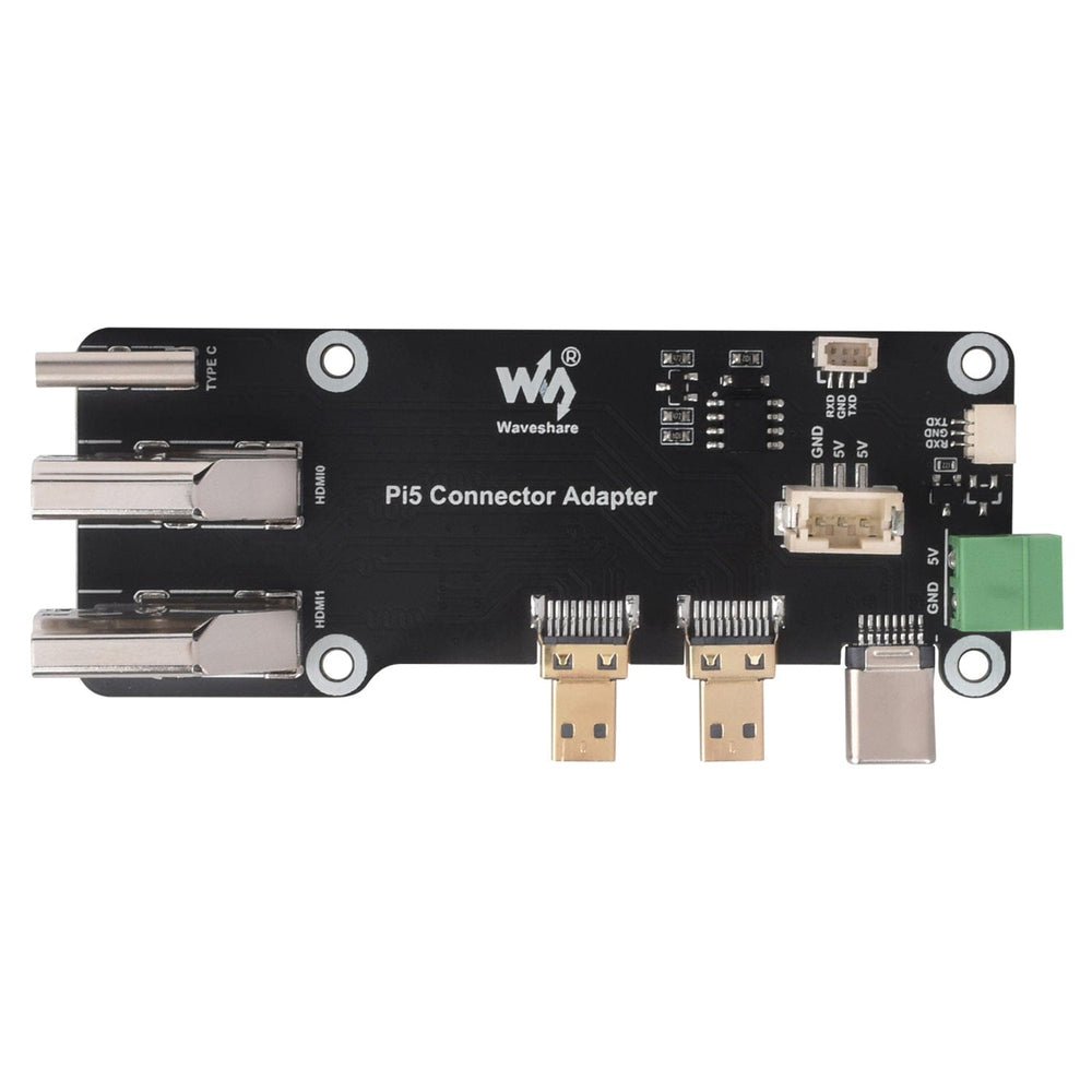 Multifunctional Adapter for Raspberry Pi 5 by Waveshare - The Pi Hut