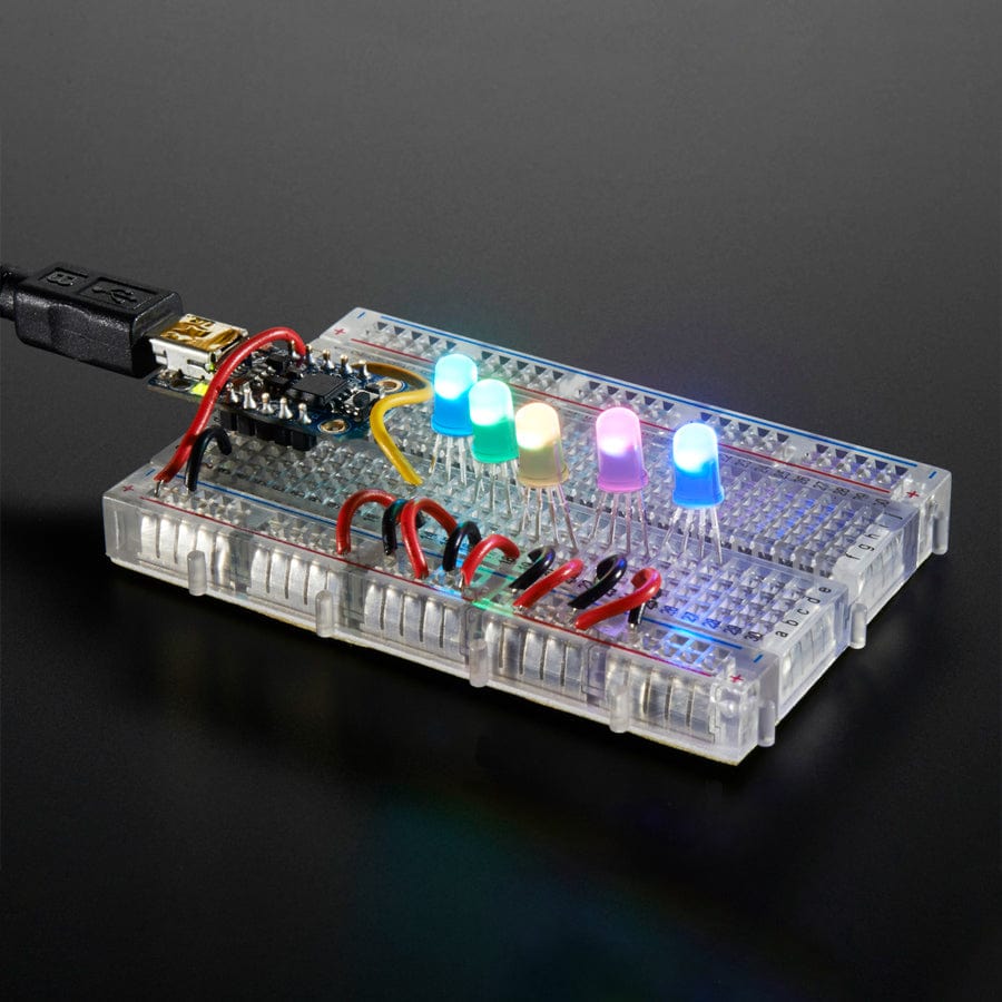NeoPixel Diffused 5mm Through-Hole LED - 5 Pack by Adafruit - The Pi Hut