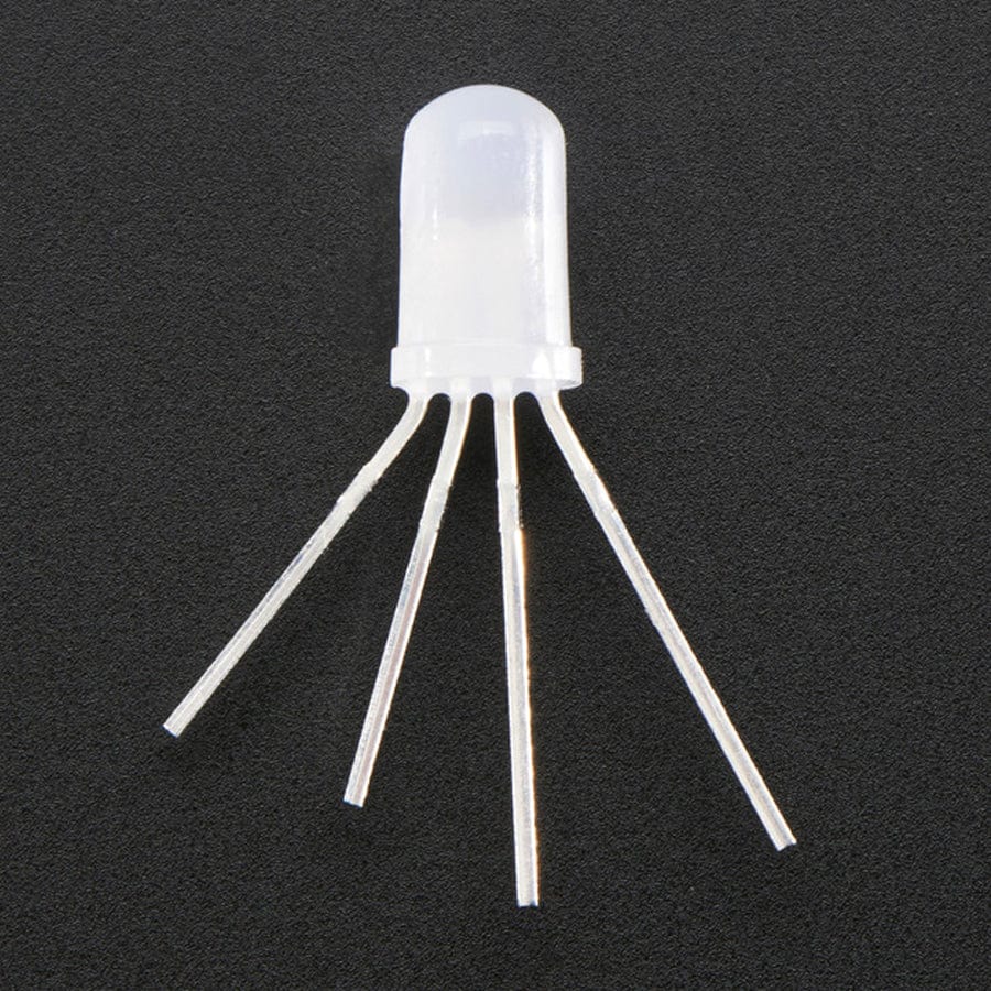 NeoPixel Diffused 5mm Through-Hole LED - 5 Pack by Adafruit - The Pi Hut