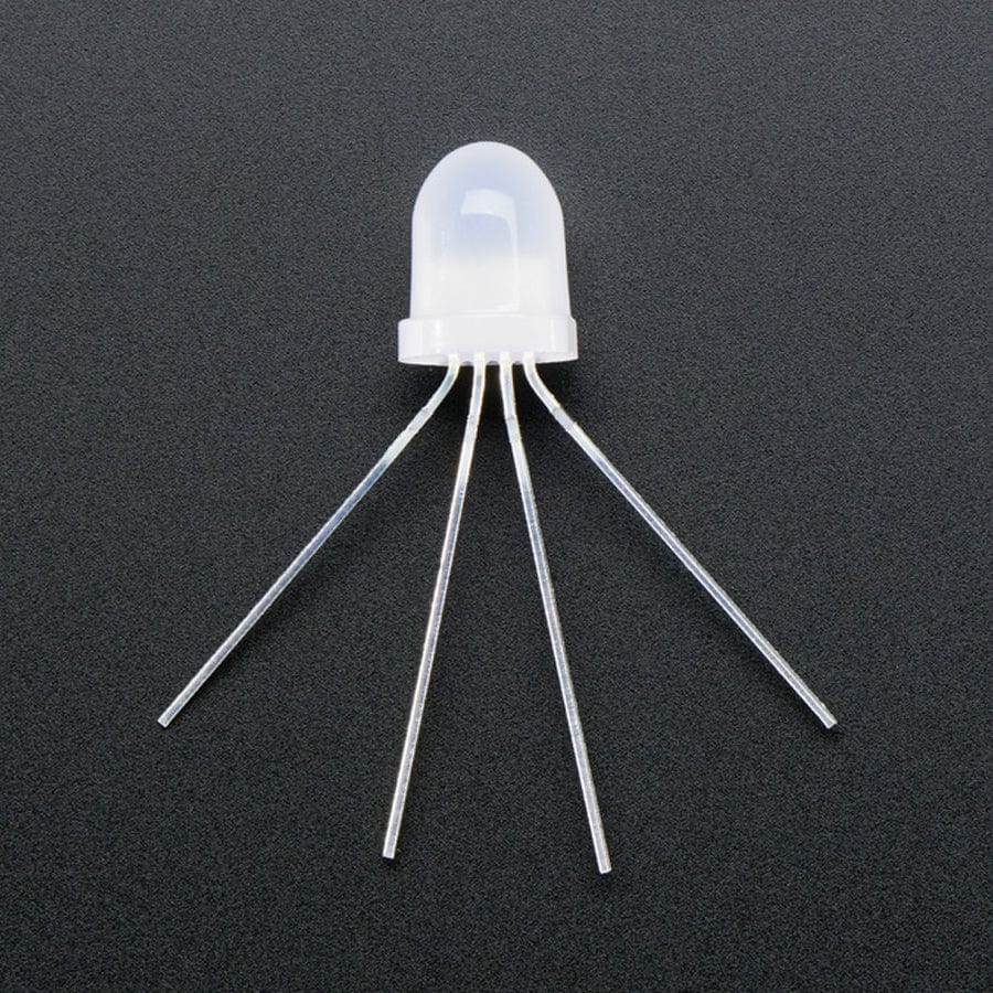 NeoPixel Diffused 8mm Through-Hole LED - 5 Pack by Adafruit - The Pi Hut