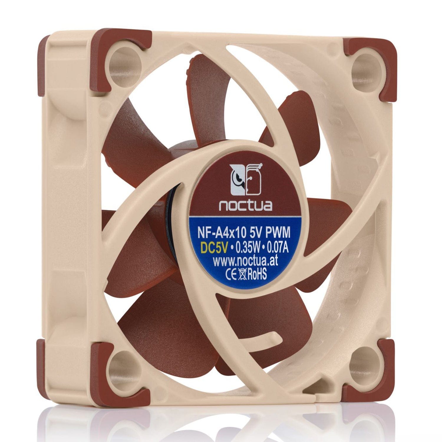 Noctua NF-A4X10 - 5V PWM 40x10mm Quiet Cooling Fan by Noctua - The Pi Hut