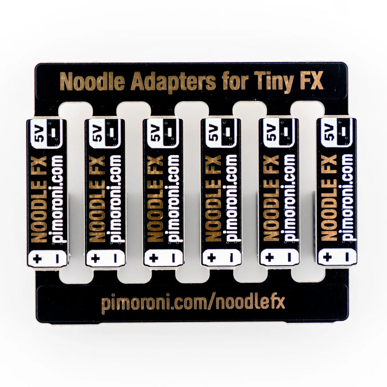 Noodle Adapters for Tiny FX (Pack of 6) by Pimoroni - The Pi Hut