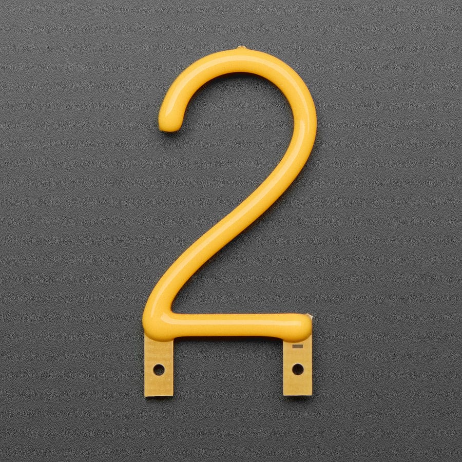 Number LED Filament - Warm White "2" by Adafruit - The Pi Hut