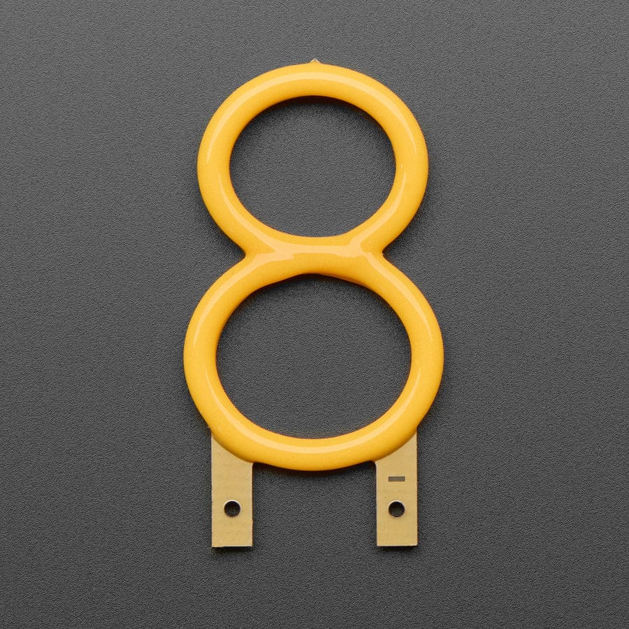 Number LED Filament - Warm White "8" by Adafruit - The Pi Hut