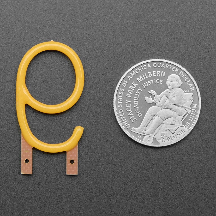 Number LED Filament - Warm White "9" by Adafruit - The Pi Hut