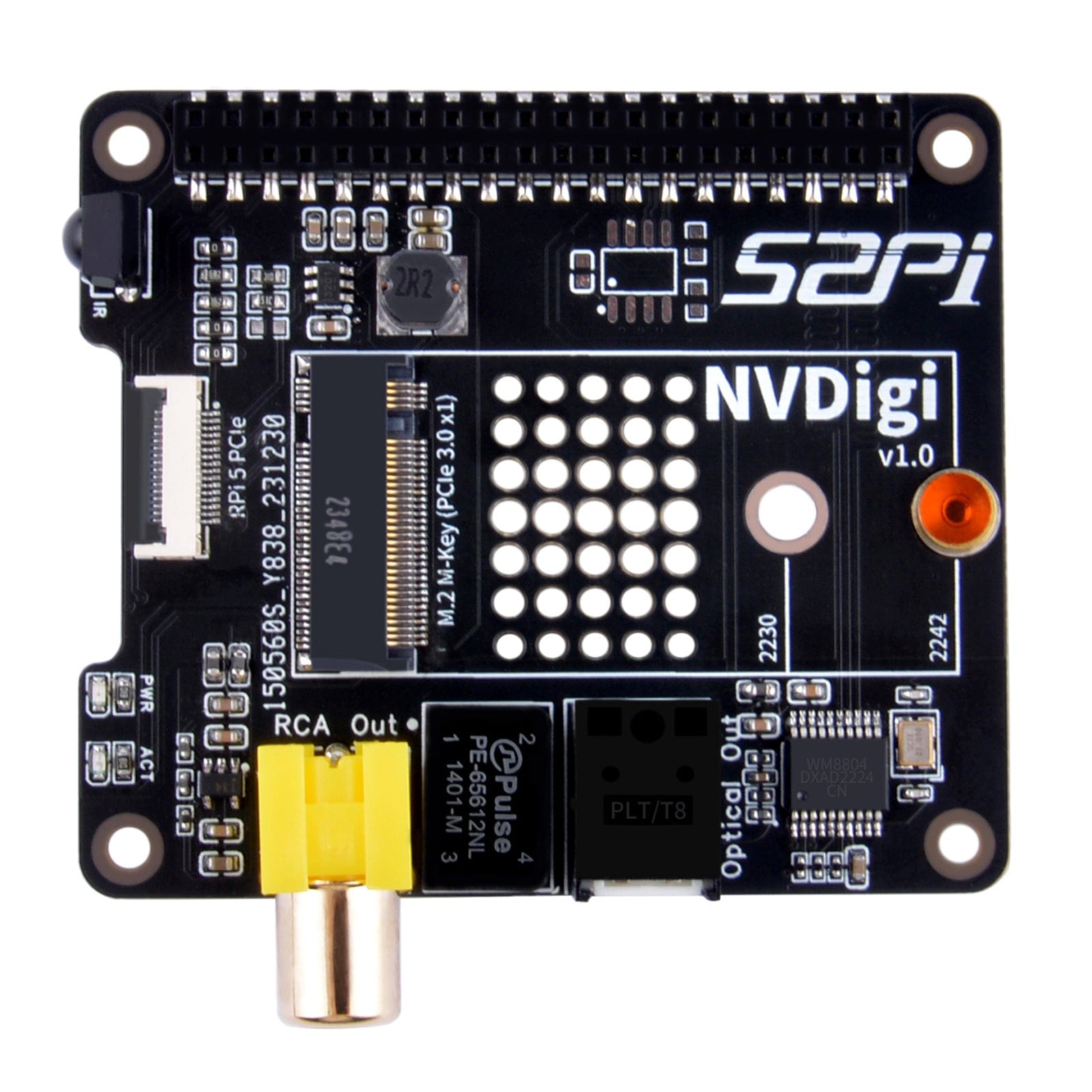 NVDigi for Raspberry Pi 5 by 52Pi - The Pi Hut