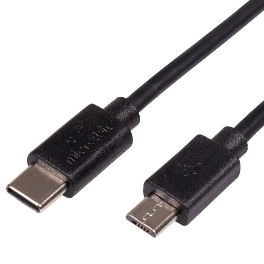 Official micro:bit USB-C to Micro-USB Cable by BBC micro:bit - The Pi Hut