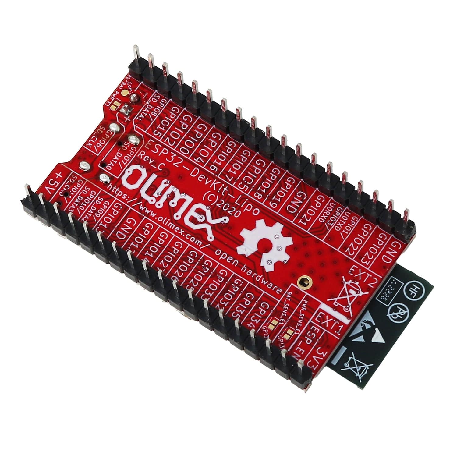 Olimex ESP32-DevKit-LiPo ESP32 Development Board by Olimex - The Pi Hut