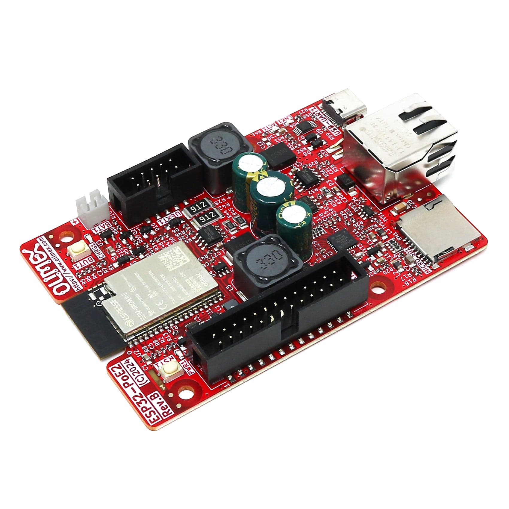 Olimex ESP32-POE2 IoT Board by Olimex - The Pi Hut