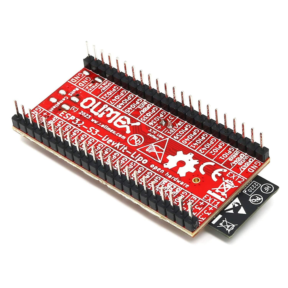 Olimex ESP32-S3-DevKit-Lipo Development Board by Olimex - The Pi Hut