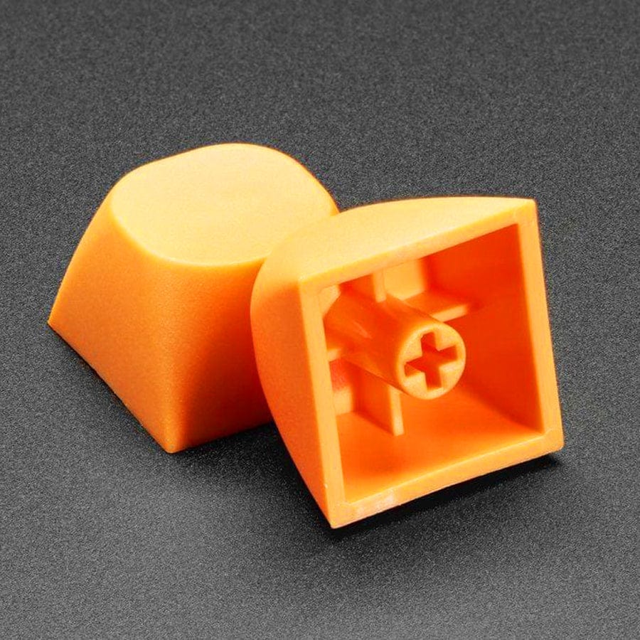 Orange MA Keycaps for MX Compatible Switches - 5 pack by The Pi Hut - The Pi Hut