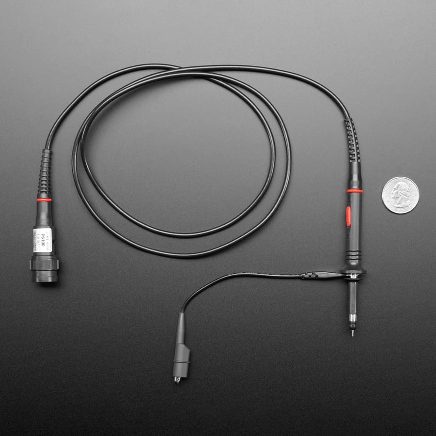 Oscilloscope Probe 100MHz by Adafruit - The Pi Hut