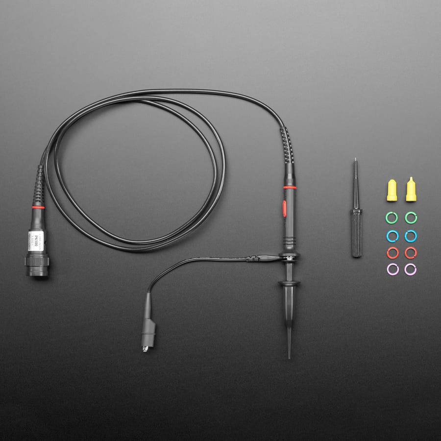 Oscilloscope Probe 100MHz by Adafruit - The Pi Hut