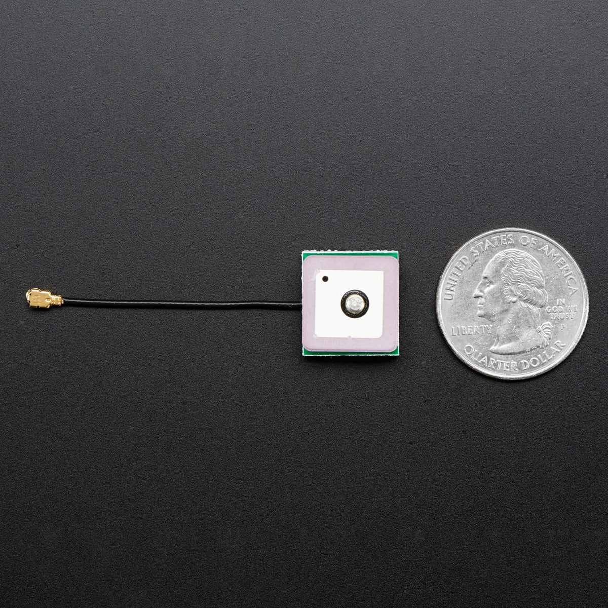 Passive GPS Antenna uFL - 15mm x 15mm 1 dBi gain by Adafruit - The Pi Hut