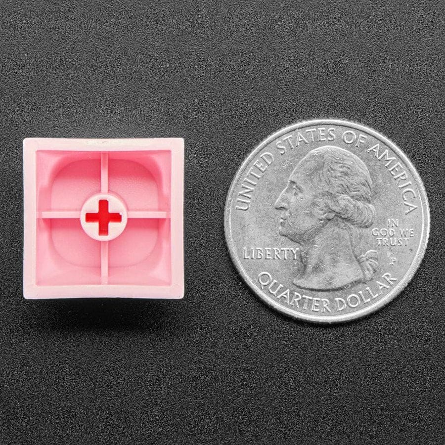 Pastel Pink MA Keycaps for MX Compatible Switches - 5 pack by The Pi Hut - The Pi Hut