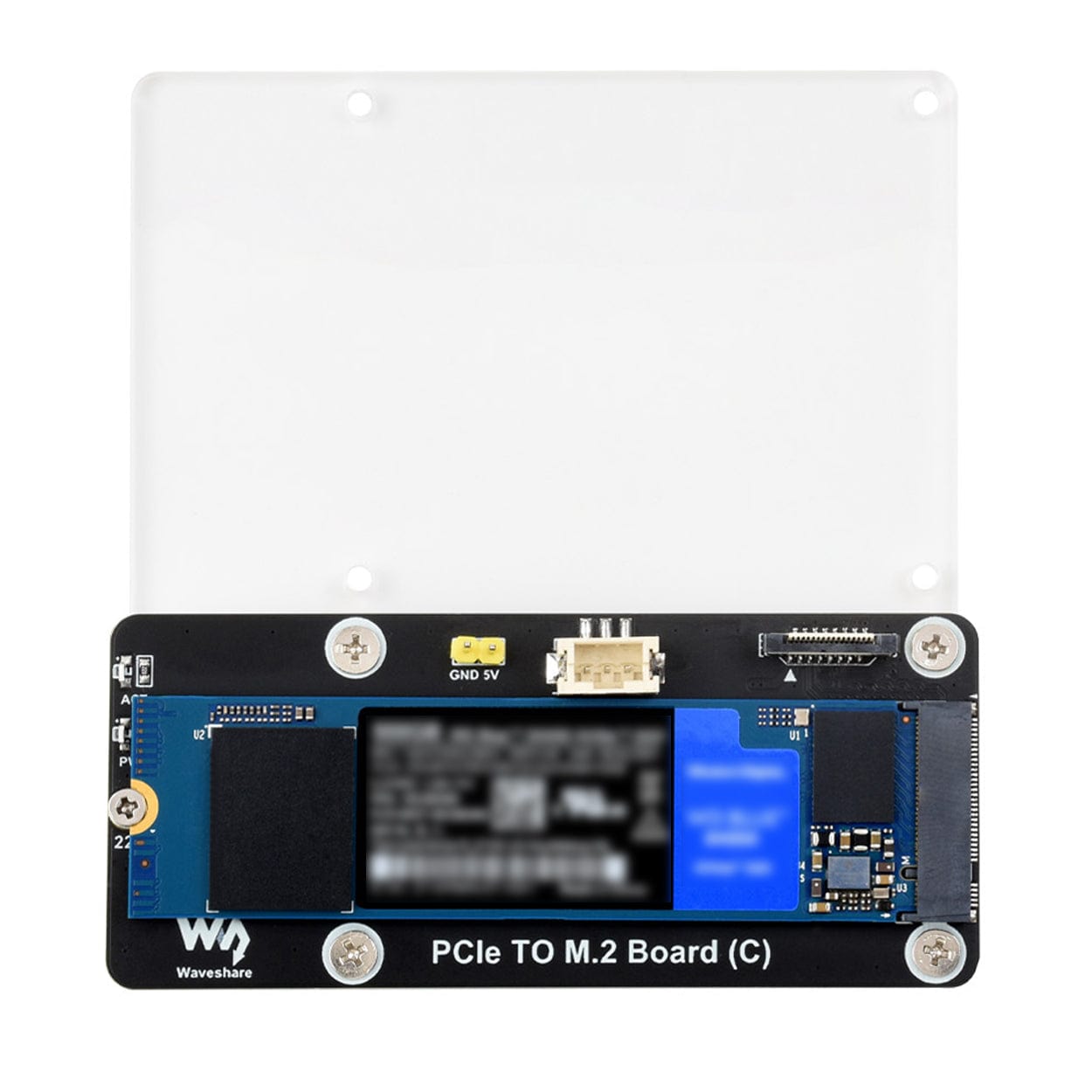 PCIe M.2 Side Adapter for Raspberry Pi 5 by Waveshare - The Pi Hut