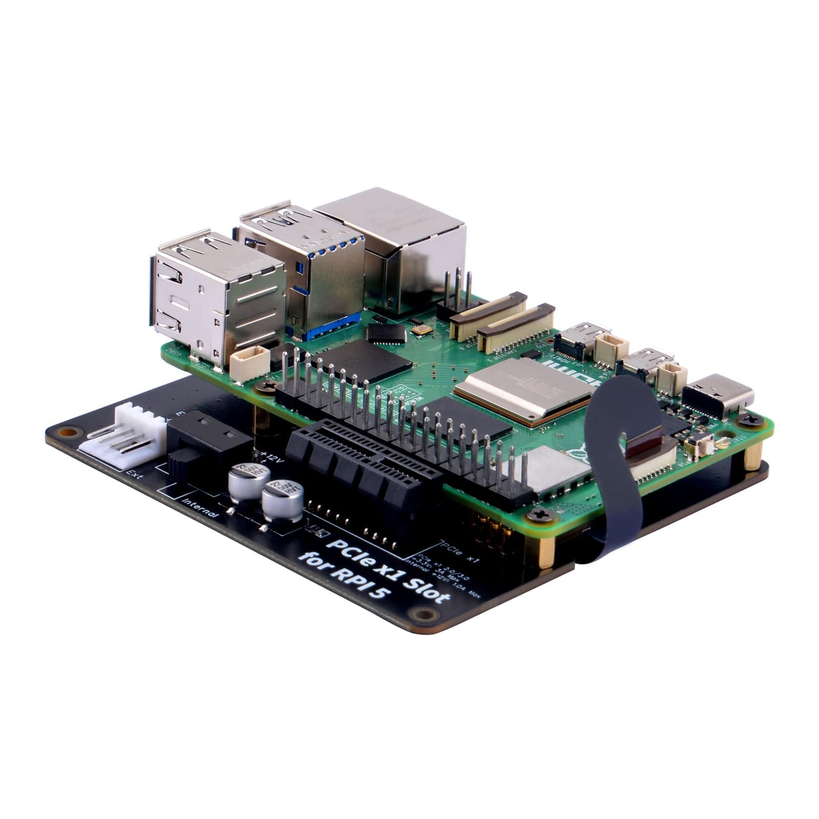 PCIe Slot for Raspberry Pi 5 (P02) by 52Pi - The Pi Hut