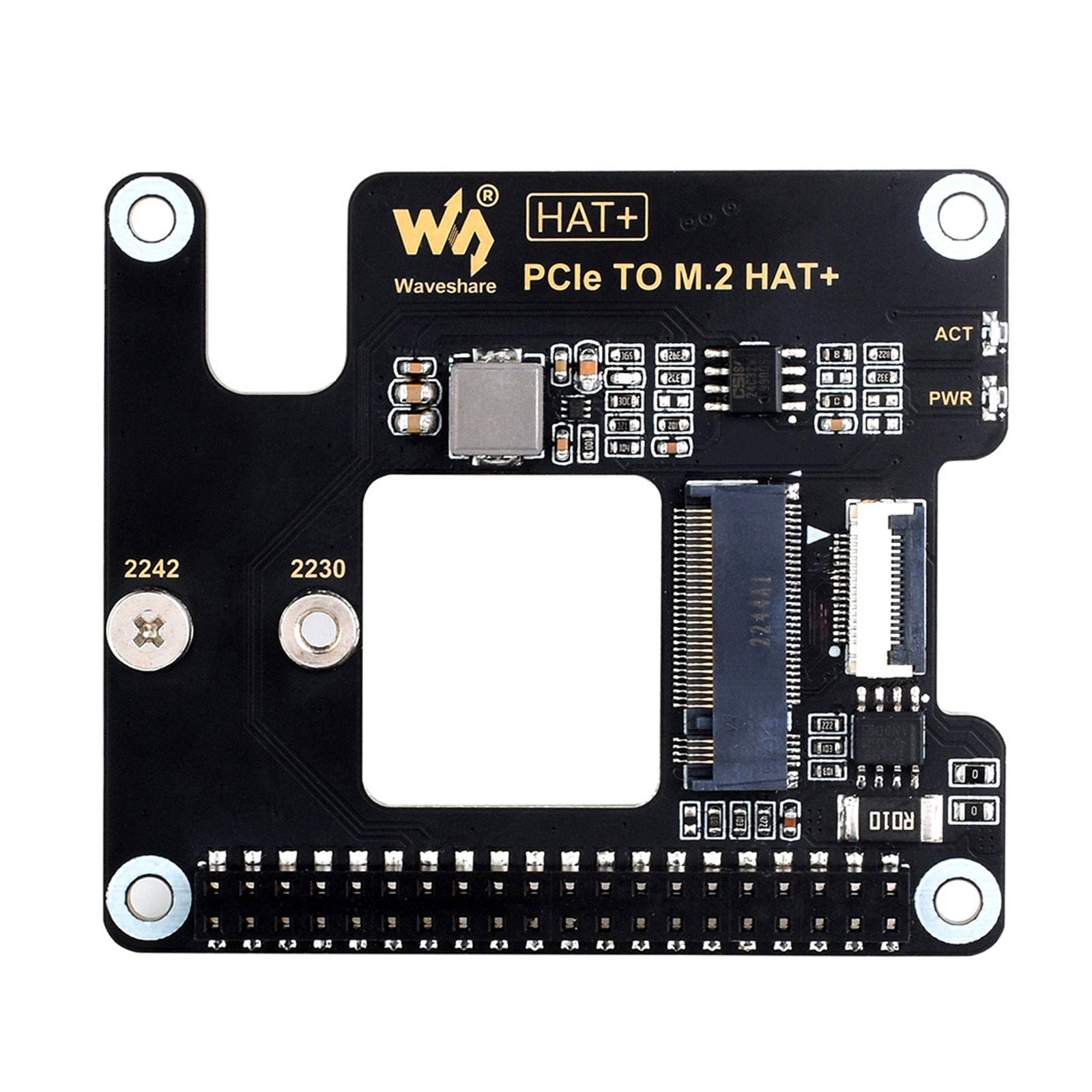 PCIe to M.2 Adapter for Raspberry Pi 5 by Waveshare - The Pi Hut