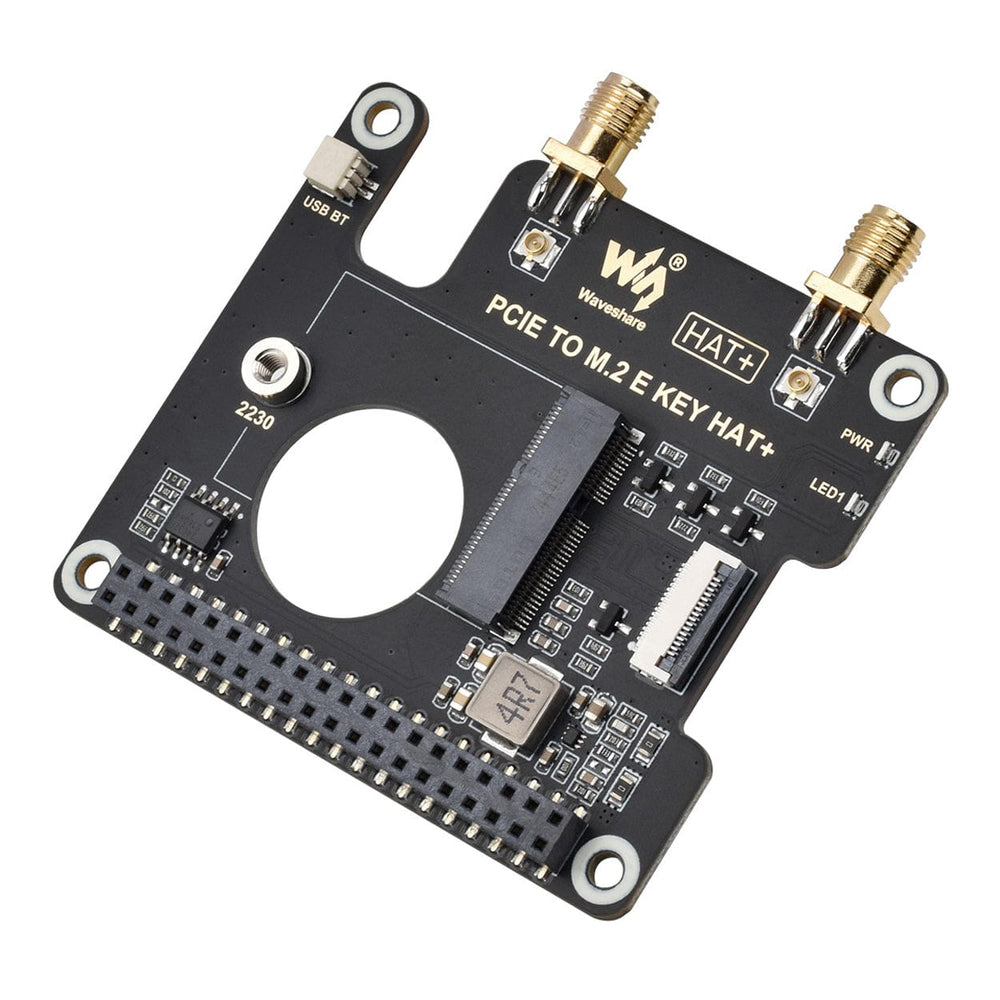 PCIe to M.2 E-Key HAT for Raspberry Pi 5 by Waveshare - The Pi Hut
