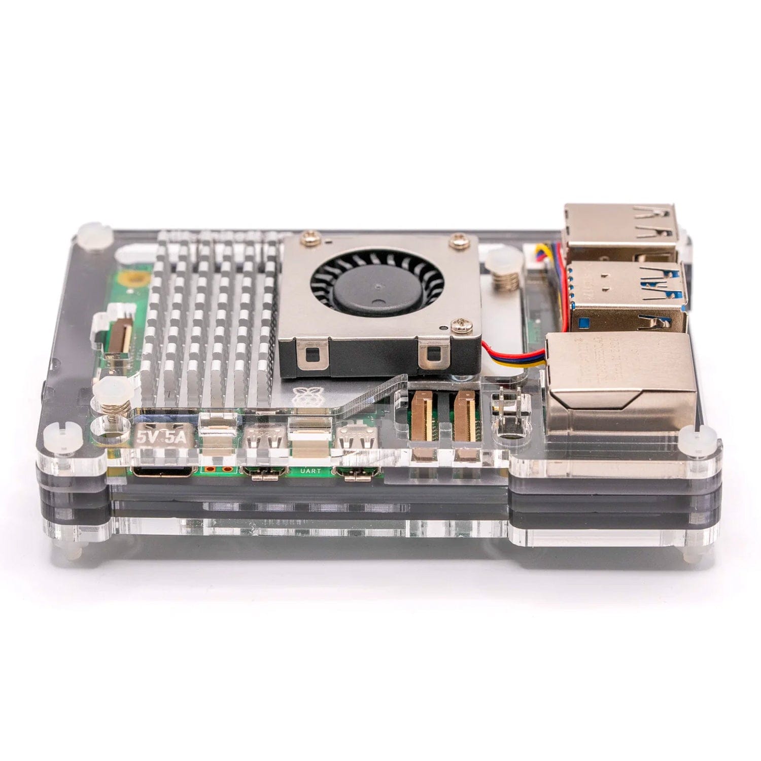 Pibow Coupe 5 (Case for Raspberry Pi 5) by Pimoroni - The Pi Hut