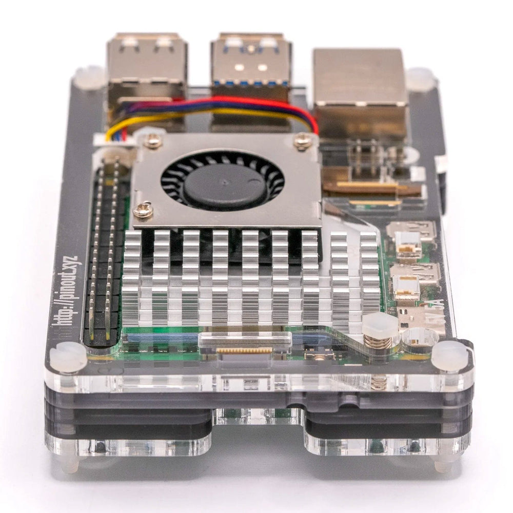 Pibow Coupe 5 (Case for Raspberry Pi 5) by Pimoroni - The Pi Hut