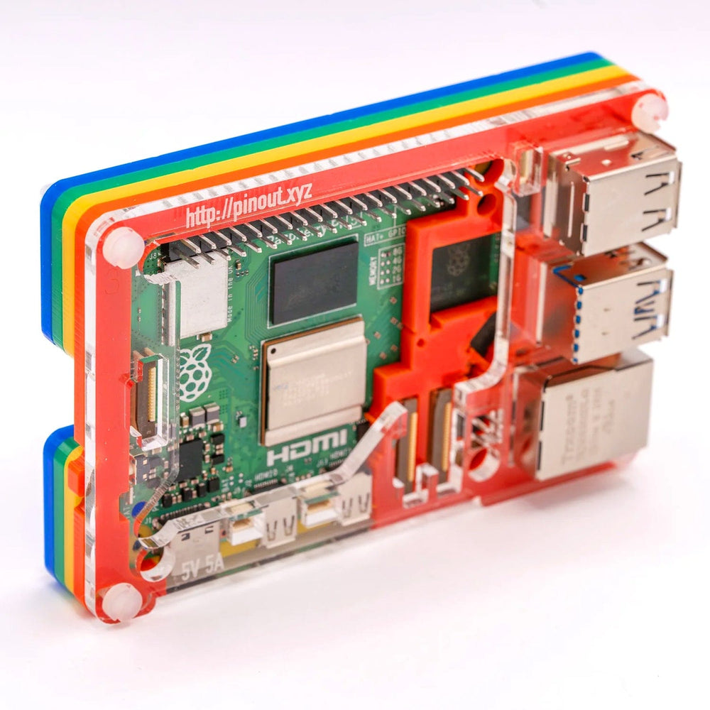 Pibow Coupe 5 (Case for Raspberry Pi 5) by Pimoroni - The Pi Hut