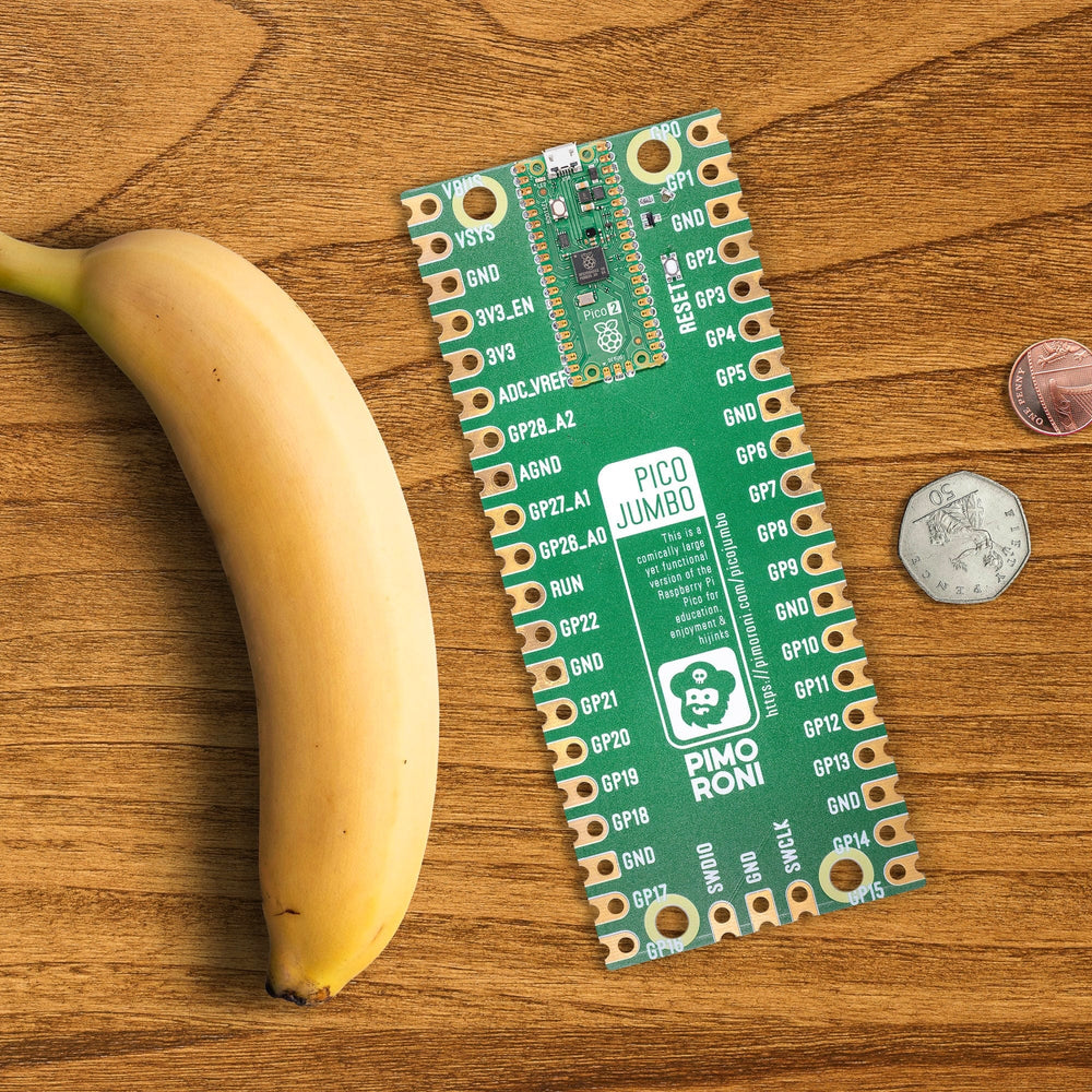 Pico Jumbo (Pico 2 Aboard) by Pimoroni - The Pi Hut