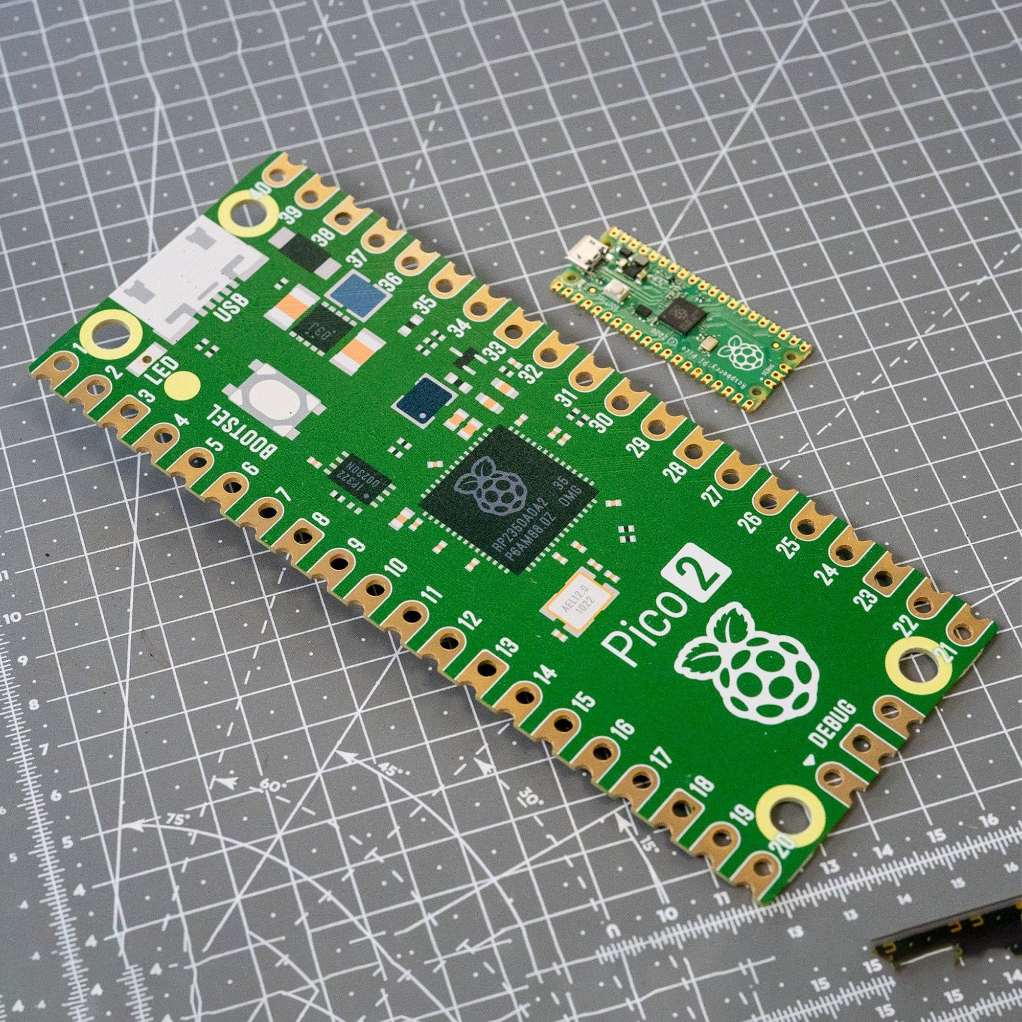 Pico Jumbo (Pico 2 Aboard) by Pimoroni - The Pi Hut