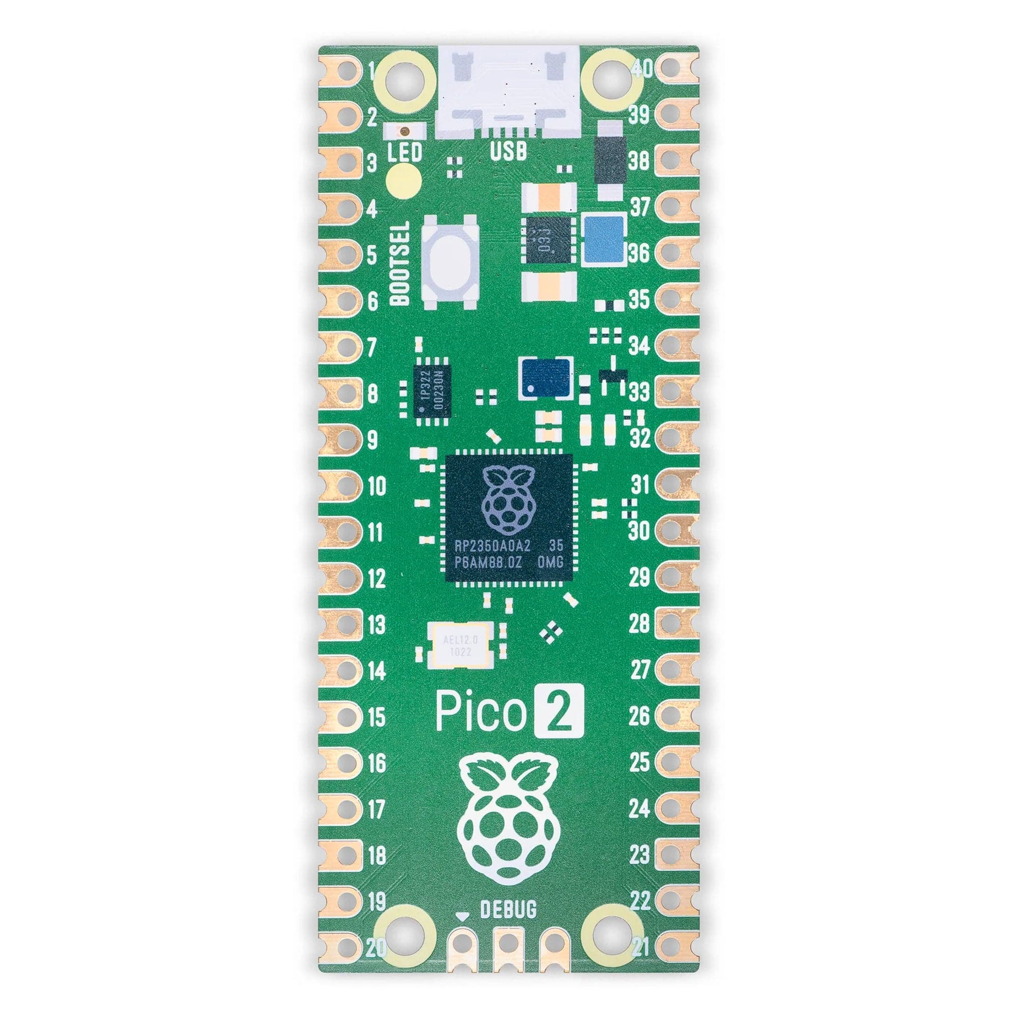 Pico Jumbo (Pico 2 Aboard) by Pimoroni - The Pi Hut