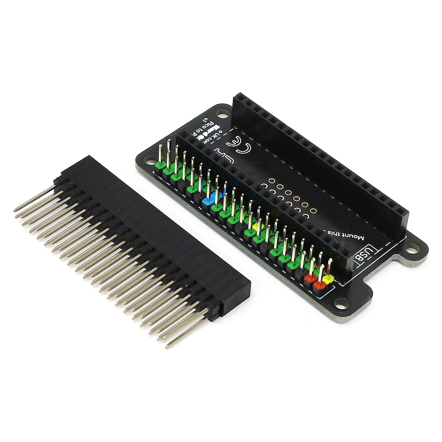 Pico to Pi HAT by Hard Stuff - The Pi Hut